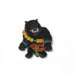 Black Myth Wukong Black Wind Mountain Destined One Badge Metal Fridge Magnet